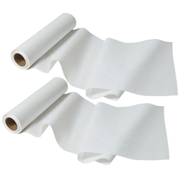 Changing Table Paper Roll, White, 14.5" x 225', PK2 Rolls